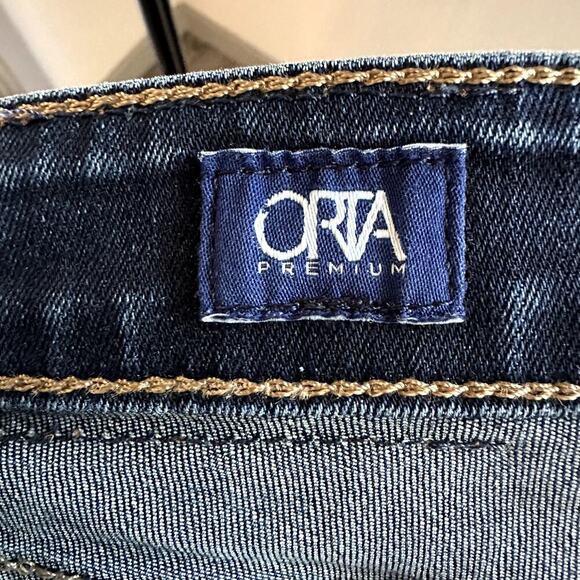 Lucky Brand Sweet Straight Jeans Women 8/29 Dark Wash Mid Rise 31" Inseam - Picture 7 of 10